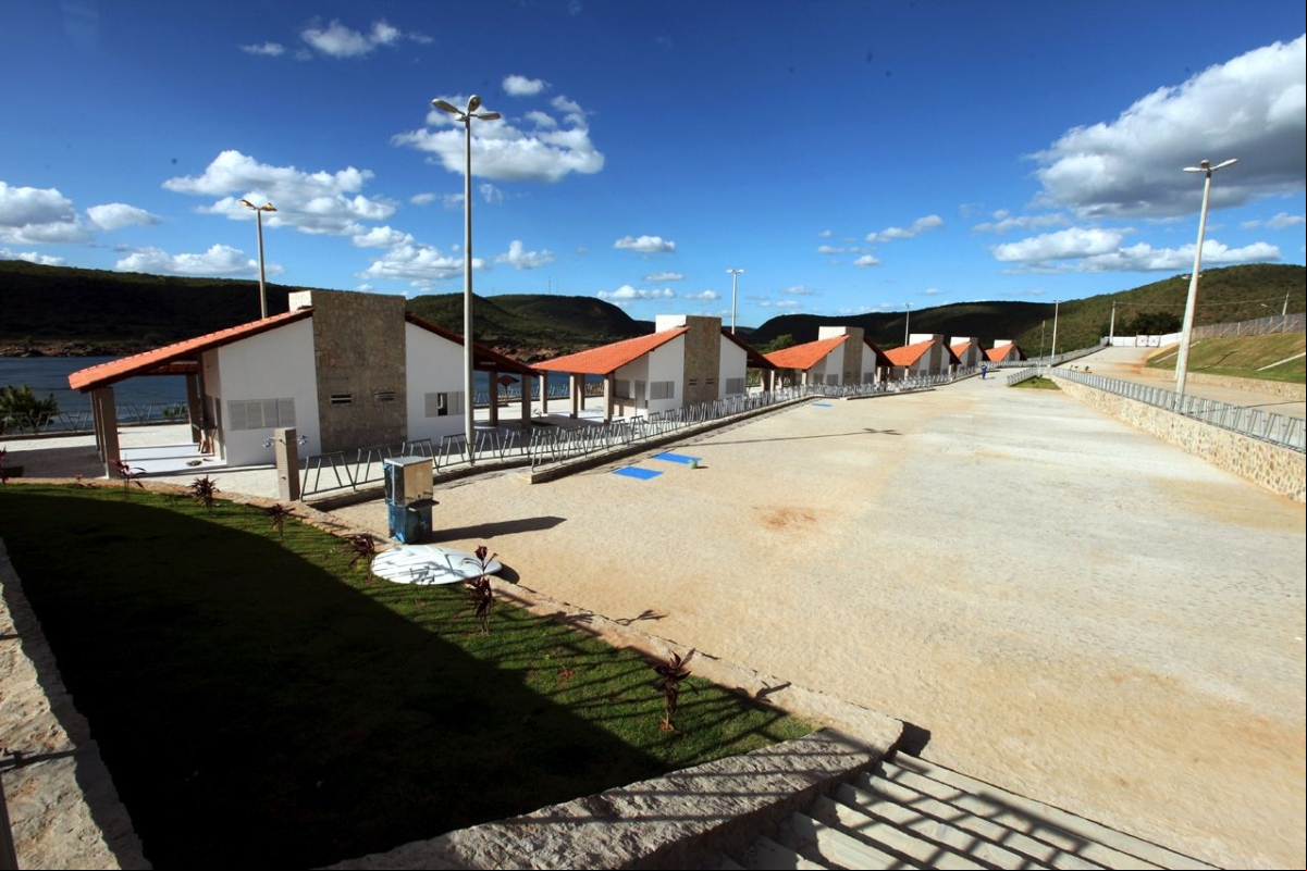 A obra está em fase de ajustes finais e sela o compromisso do Governo do Estado, por meio do Programa de Desenvolvimento do Turismo em Sergipe (Prodetur), com o desenvolvimento do município (Foto: André Moreira/ASN)